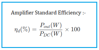 Standard Efficiency Equation