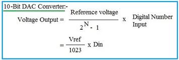 8-Bit and 10-Bit DAC Calculator: Digital to Analog Conversion