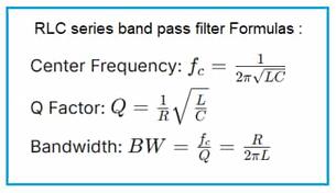 Band Pass Filter Calculator | Electronics Design