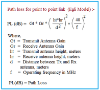 Egli Model Distance Calculator and Formula