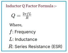 Inductor Q Factor Calculator | Quality Factor Tool