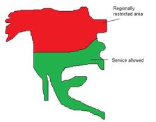 LAU Reject Cause: Location Area Not Allowed