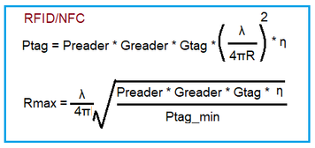 RFID/NFC Read Range Calculator & Formula