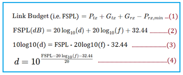 Zigbee Link Budget & Range Calculator | RF Formula