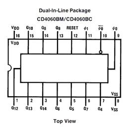 CD4060 Binary Counter & Oscillator: Pinout and Applications