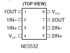 NE5532 Op-Amp: Pinout, Applications, and Circuits