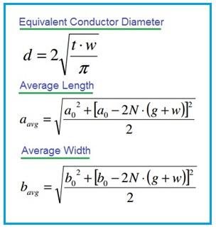 NFC rectangular antenna formula