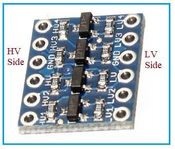 4-channel Bi directional Level shifter