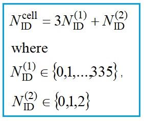 5G NR PCI Physical Layer Cell ID