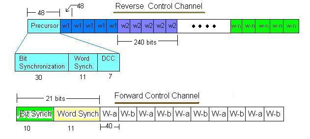 AMPS Frame structure