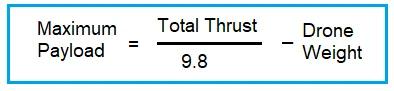 Drone Payload Formula