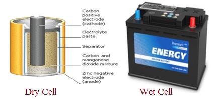 Dry Cell vs Wet Cell