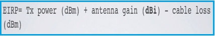 EIRP formula