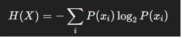 Entropy Formula
