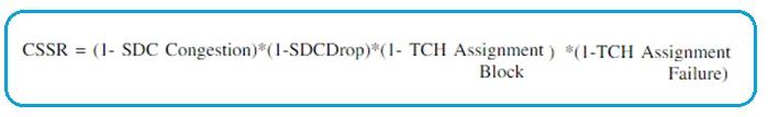 GSM KPI CSSR formula