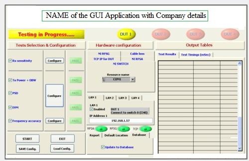 GUI Interface