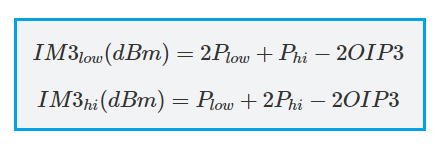 IP3 and OIP3 Calculator: Formulas and Explanation | RF Wireless World