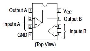 LM393 pin diagram