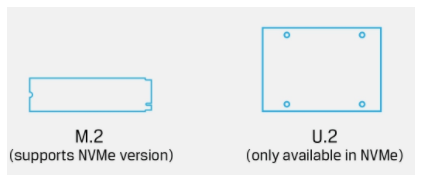 NVMe SSD Form Factors