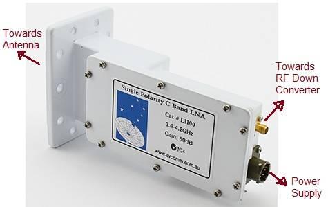 RF LNA Connections