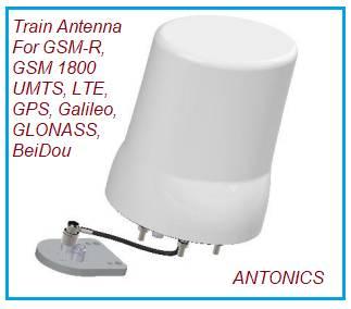 Rail Antennas for Trains