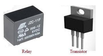 Relay vs Transistor