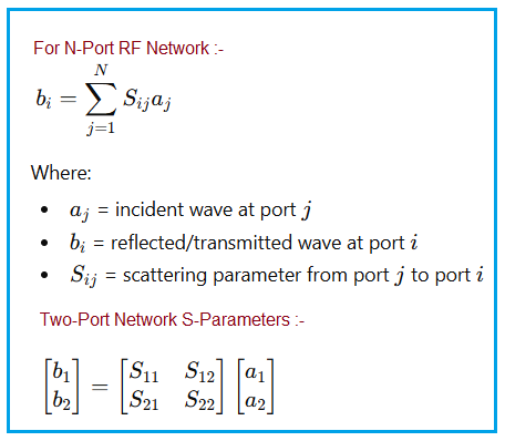 S-Parameters Formula