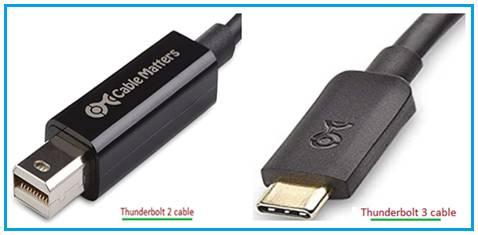 Thunderbolt 2 vs 3