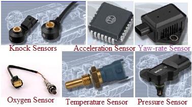 types of Vehicle sensors