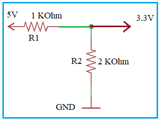 Voltage Level Converter 5V to 3.3V