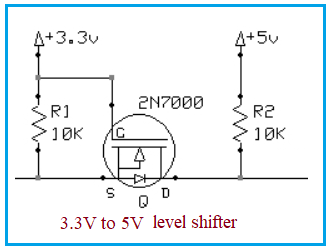 Voltage level shifter
