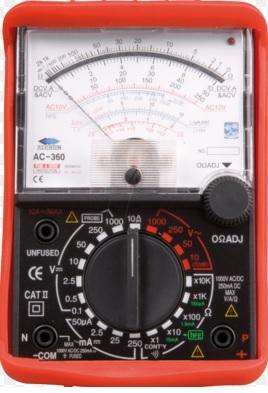 analog multimeter