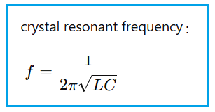 Crystal Oscillator Formula