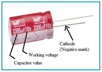electrolytic capacitor polarity