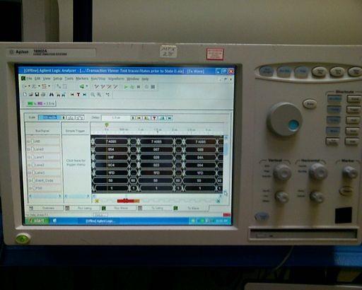 logic analyzer 16902A