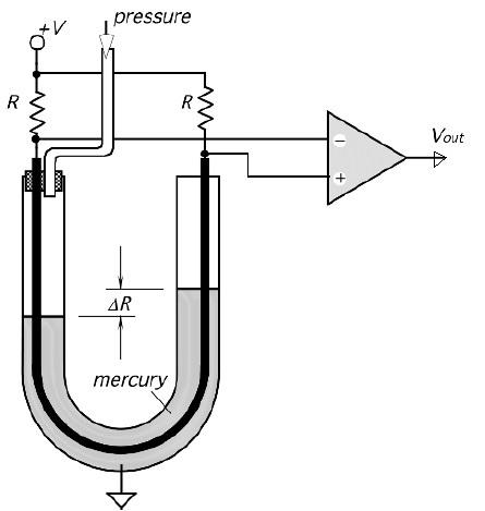 mercury pressure sensor