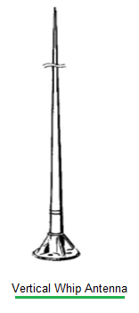 vertical whip antenna