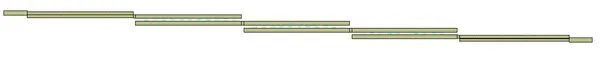 1GHz Hairpin BPF layout