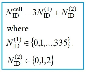 5G NR Physical Layer Cell ID Calculator and Formula