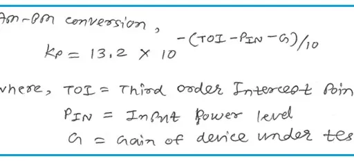 RF AM to PM Conversion Calculator