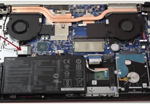 Laptop Assembly: Body Parts and Hardware Components