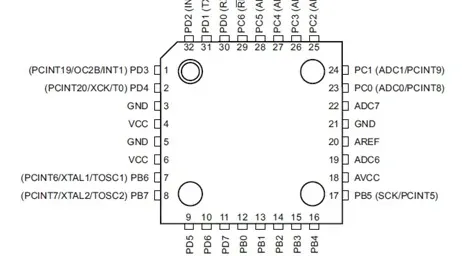 ATmega328 Microcontroller: Pinout, Features, and Applications