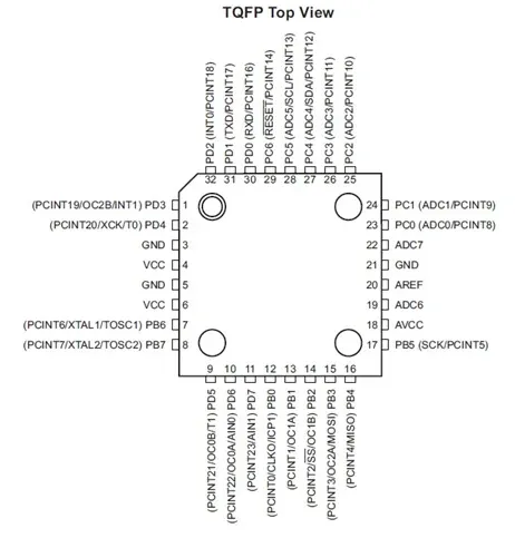 ATmega328 Microcontroller: Pinout, Features, and Applications