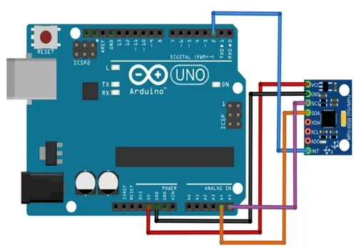 Arduino Interfacing with Gyro Sensor: Guide and Code