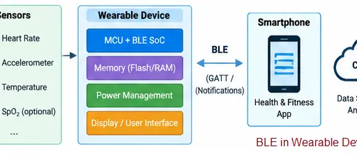 BLE in Wearables: Architecture, Working, Benefits & Limitations