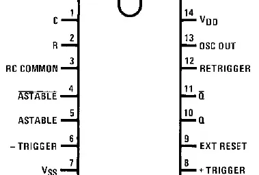 CD4047 Pinout, Astable and Monostable Multivibrator Circuits Explained