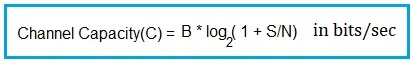 Channel Capacity Calculator