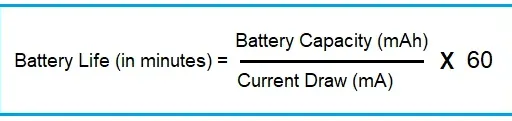 Drone Battery Life Calculator: Formula and Optimization
