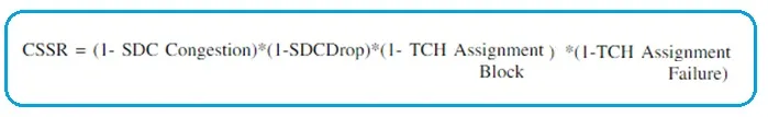 GSM KPI CSSR formula