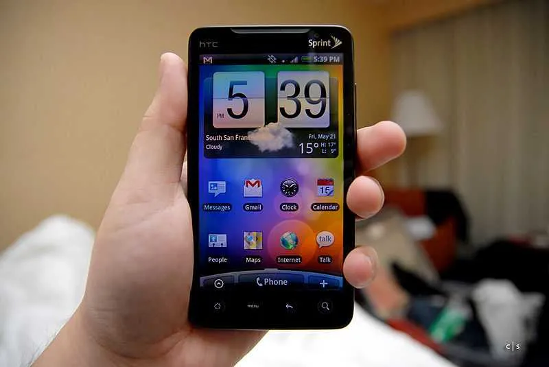 HTC EVO smartphone